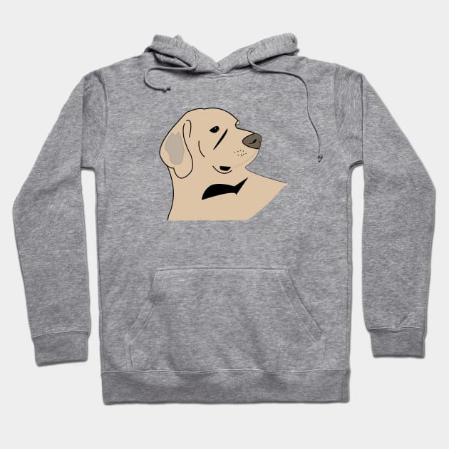 Rockwell-My Brown Dog. Hoodie by Woozy Swag